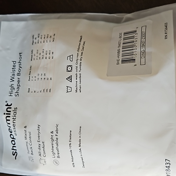 Shapermint high waisted shaper boyshort - Picture 2 of 3